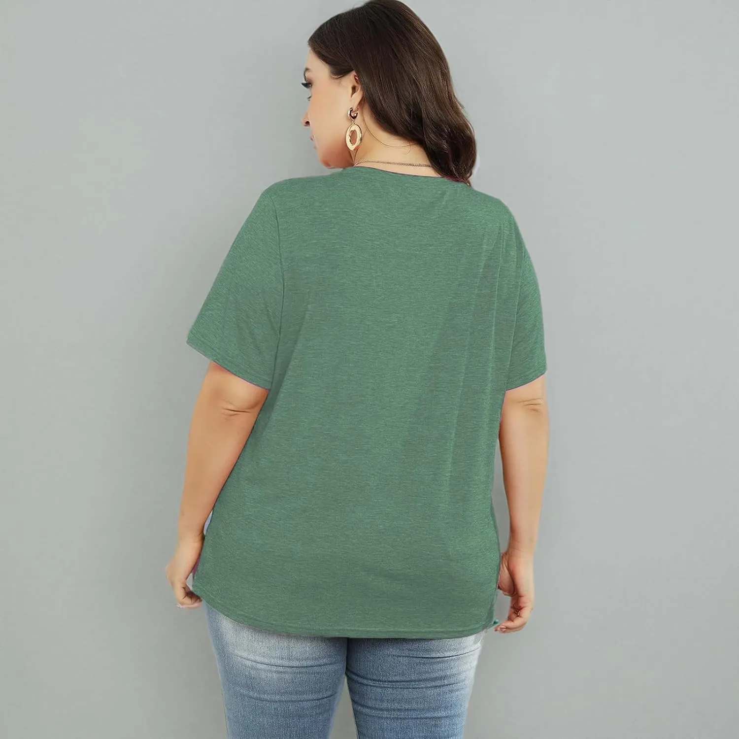 Plus Size Tops Sunflower Shirts for Women Flower Graphic Tees Shirts Summer Inspirational Tshirt