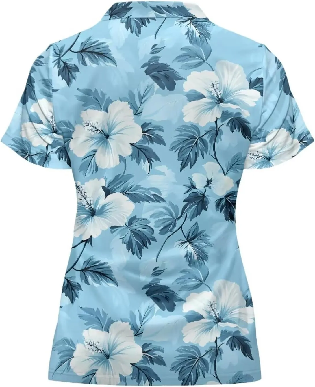 YEXIATODO Womens Golf Shirt Short Sleeve Polo Shirts Zip Up Collared UPF 50  Quick Dry Tennis Athletic Tank Tops XS-2XL